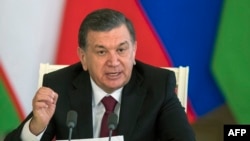 Uzbek President Shavkat Mirziyaev (file photo)