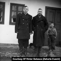 Zaharia Cusnir (middle) made thousands of photographs from the 1950s to the '70s in and around Rosietici, a village in central Moldova, which was then part of the U.S.S.R. After Cusnir’s death in 1993, the photographs were left in his abandoned house before being uncovered by Victor Galusca.