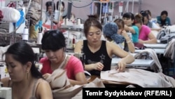 Garment-industry workers in Kyrgyzstan