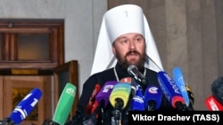 Metropolitan Ilarion of Volokolamsk (file photo)