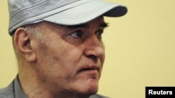 Former Bosnian Serb commander Ratko Mladic 