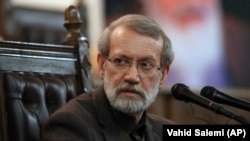 Iranian Parliament Speaker Ali Larijani was Tehran's former chief nuclear negotiator.