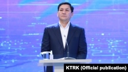 Early on in the campaign, Abdil Segizbaev (above) said he had information about Sadyr Japarov that included the identity of who had “ordered” Japarov to return to Kyrgyzstan.