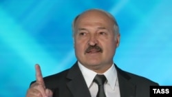 Belarusian President Alyaksandr Lukashenka (file photo)