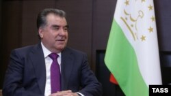 Tajik President Emomali Rahmon's campaign against terrorism was cited in a report on media freedom.