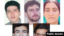 The five people executed by Iran on May 9