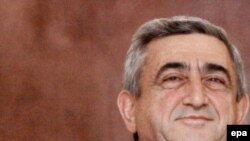 Armenian President Serzh Sarkisian