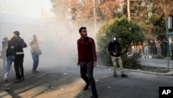 Iran's economic difficulties culminated in a wave of protests that quickly descended into violence in November. 