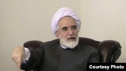 Iranian opposition leader and cleric Mehdi Karroubi (in a December photo provided by Kambez Tavana)