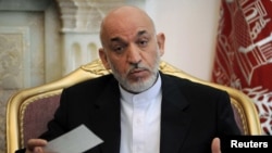 Afghan President Hamid Karzai 