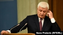 Montenegrin Prime Minister Dusko Markovic (file photo)