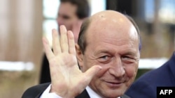 Romanian President Traian Basescu