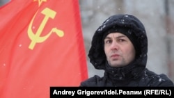 A Communist Party rally in Kazan in Russia's republic of Tatarstan in February 2020