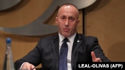 Kosovo Prime Minister Ramush Haradinaj (file photo)