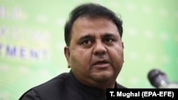 Information Minister Fawad Chaudhry 