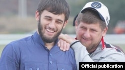 Ibragim Zakriyev (left) and Ramzan Kadyrov