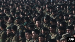 Afghan National Army troops in Kabul