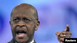 U.S. presidential candidate Herman Cain has recently emerged as a serious contender for the Republican Party's nomination.