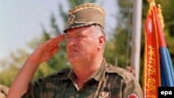 Bosnian Serb General Ratko Mladic