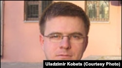 Belarus opposition activist Uladzimir Kobets was released today from KGB custody. 