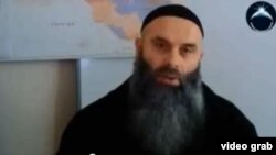 Akhmad Umarov speaks in the video.