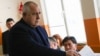 Boyko Borisov, former Bulgarian prime minister and leader of the center-right GERB party, casts his vote in Sofia on April 2.