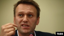 Aleksei Navalny says the accusations against him have been "trumped-up."