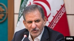 Iranian First Vice President Eshaq Jahangiri (file photo)