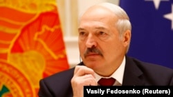 Belarusian President Alyaksandr Lukashenka (file photo)