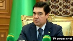 Turkmen president Gurbanguly Berdymukhammedov