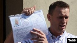 Opposition blogger Aleksei Navalny won the most support in an unprecedented online poll. 