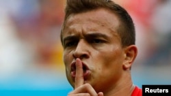 Switzerland's Xherdan Shaqiri (file photo)