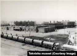 Branobel company buildings in Baku