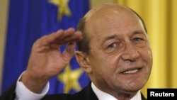 Romanian President Traian Basescu