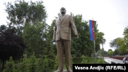 Serbia's new statue