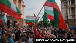 Anti-government protesters have occupied downtown Sofia in recent days.