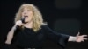 Singer Alla Pugacheva performs at a concert at the State Kremlin Palace in 2016.