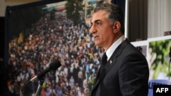 Reza Pahlavi said he supports a 'true democracy' for Iran.