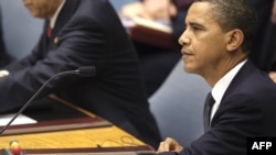 Barack Obama became the first U.S. president to chair a UN Security Council meeting.