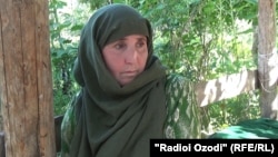 Zulqada Yunusova said her militant son, Muhammad Sharifov, is still in Afghanistan.