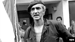 Serbian paramilitary commander Dragan Vasiljkovic, pictured in 1991.