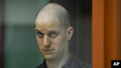 U.S. journalist Evan Gershkovich appeared in court in Yekaterinberg on June 26