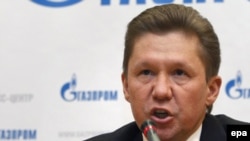 Gazprom chief Aleksei Miller will meet with Russian Prime Minister Vladimir Putin for talks on the dispute.