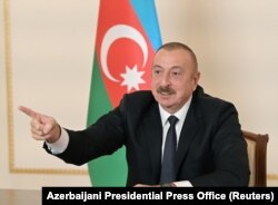 Azerbaijani President Ilham Aliyev (file photo)