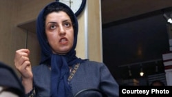 Iranian human rights activist Narges Mohammadi (file photo)