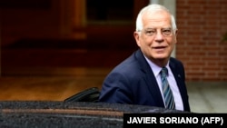 The EU's proposed foreign-policy chief and current Spanish foreign minister, Josep Borrell, is seen on June 8, 2018 in Madrid.