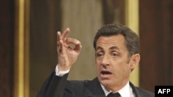 French President Nicolas Sarkozy