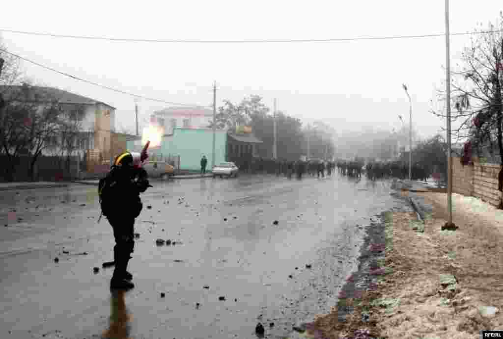 Protest Violence Erupts In Azerbaijan #1