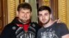 Chechen leader Ramzan Kadyrov (left) with singer Zelimkhan Bakayev (file photo)