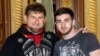 Chechen leader Ramzan Kadyrov (left) with singer Zelimkhan Bakayev (file photo)